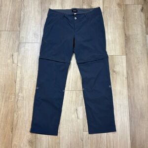 Marmot Convertiable Hiking Outdoor Pants Women's Size 14 XXL Nylon Gray